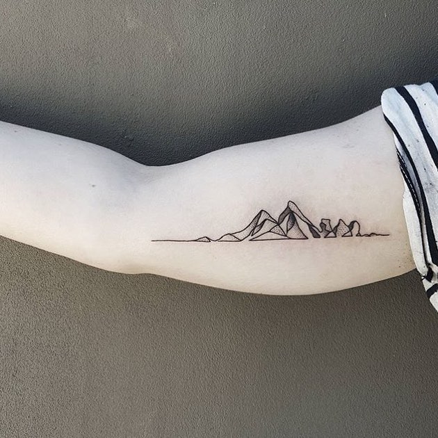 Nature, 모래, 사막, 산, 섬, 계곡, 화산, 여행 타투, 다리, 스카이라인