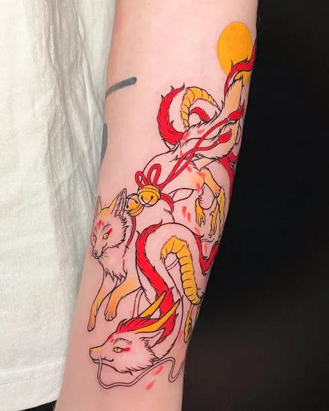 Dragon, 불꽃