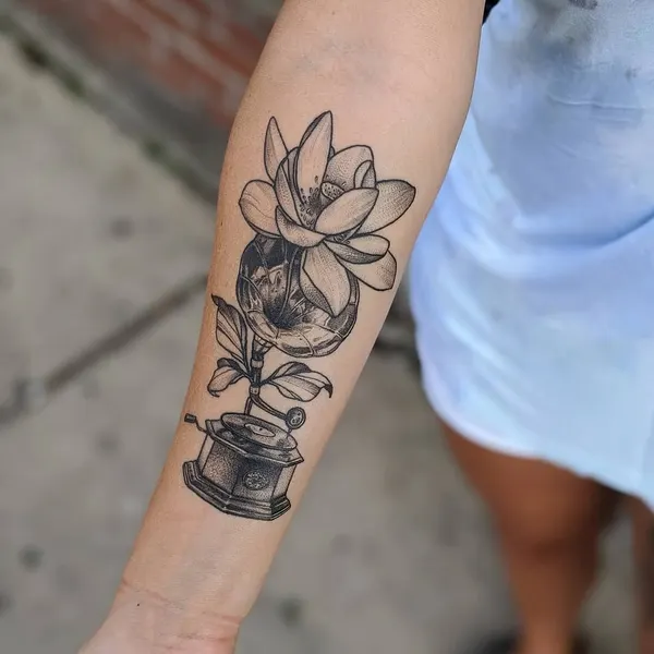 컵, Flower