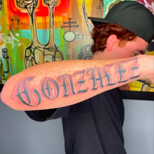 Lettering