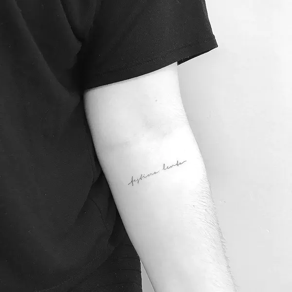 Lettering, 동백꽃