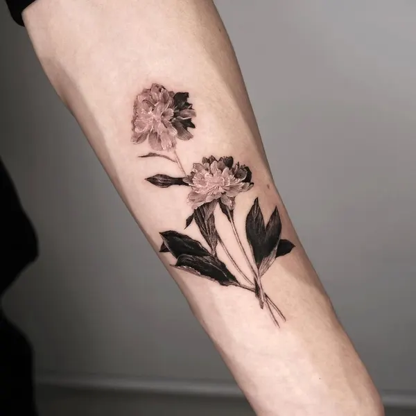 Tiger, Flower, Animal