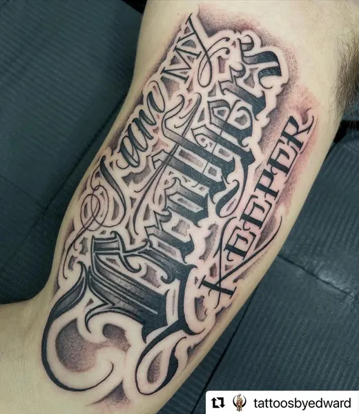 Lettering, 일본어 레터링, 한글 레터링, 한자 레터링