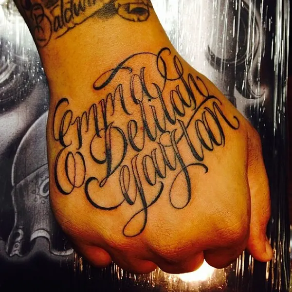 Lettering