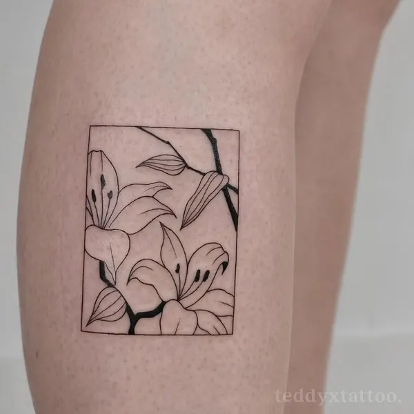 Flower, 거울, 프레임, 카드