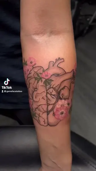 Game Face Tattoo