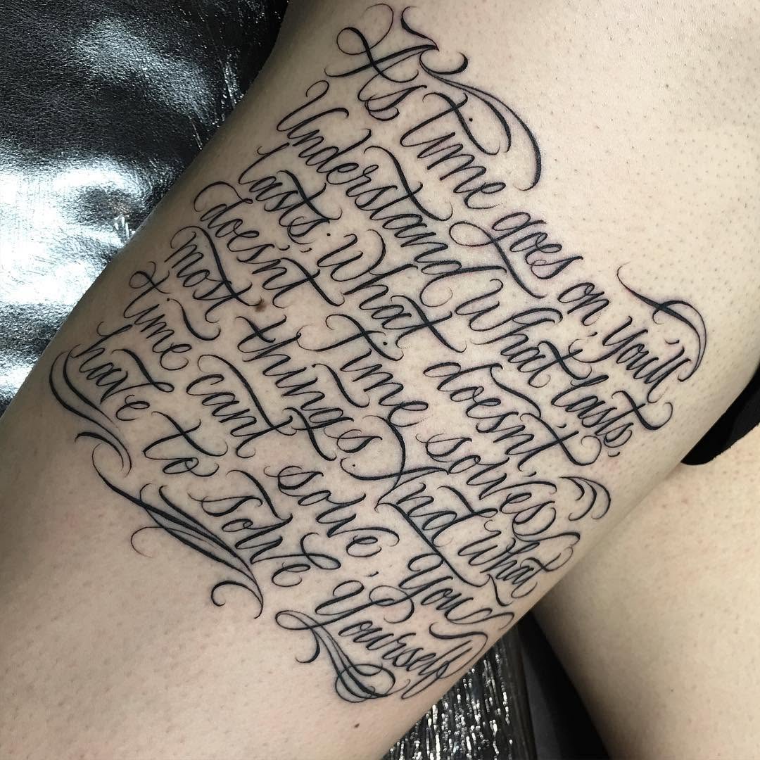 Lettering