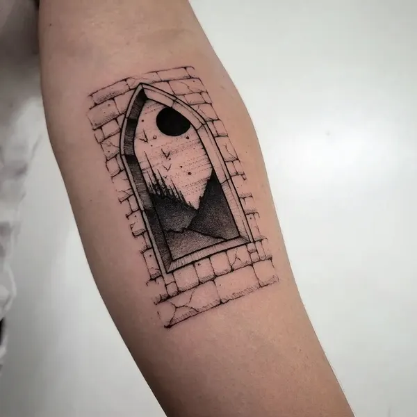 거울, 모래시계, 사각형