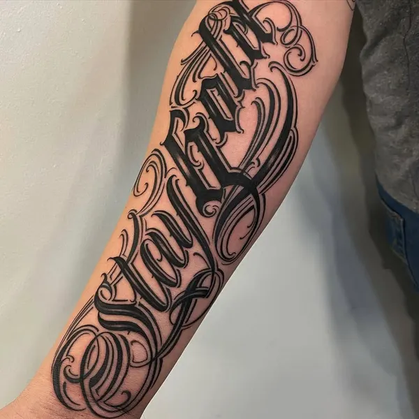 Lettering