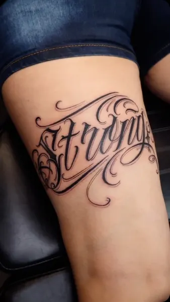 Lettering, 타자기 폰트, 가족 이름, 고딕 레터링