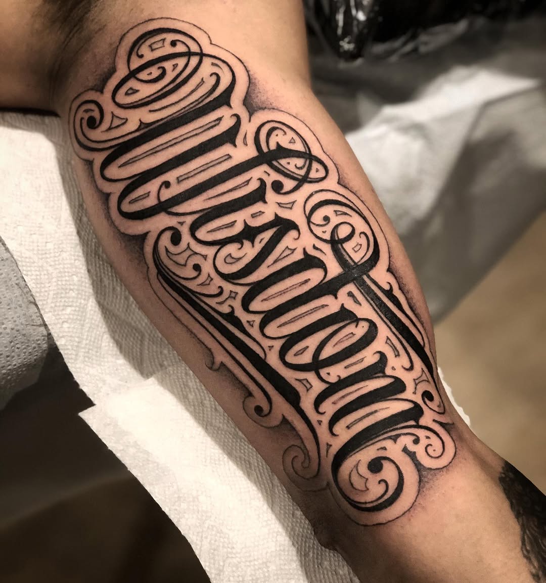 Lettering, 아랍어 레터링