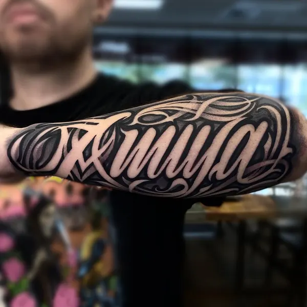 Lettering, 고딕 레터링, 올드 잉글리시, 일본어 레터링, 한글 레터링