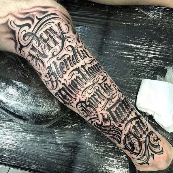 Lettering