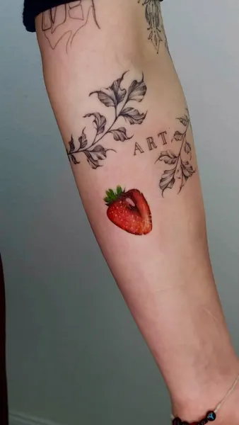 Flower, 과일, 딸기, 레몬, 포도, 허브, 양귀비