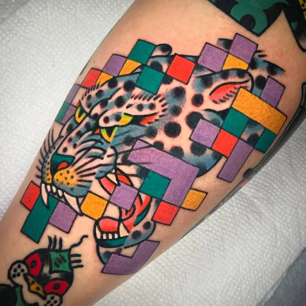 Tiger, Animal, 패치워크