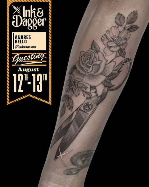 Ink and Dagger Tattoo