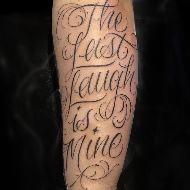 시, Lettering, 문구, 가사, 타자기 폰트