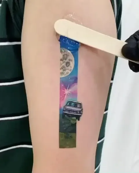 배경, 초현실, 자동차