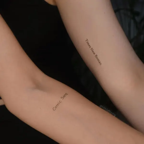 Lettering, 양면성