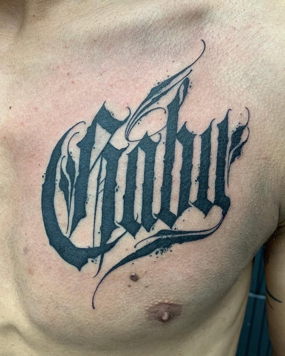 Lettering, 고딕 레터링
