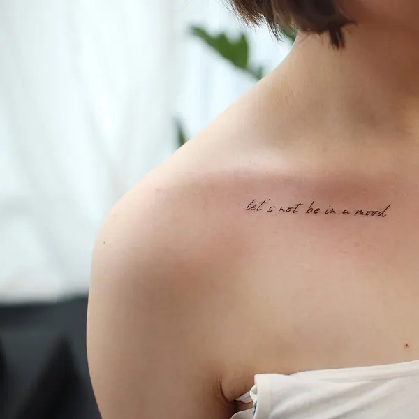 Lettering, 데이지, Flower