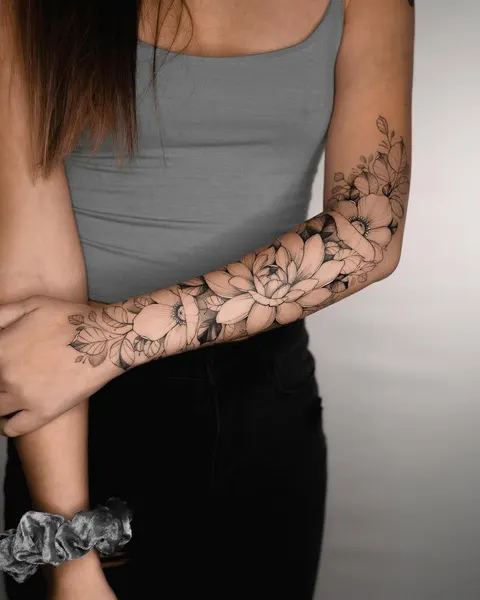 Flower, Rose, 커버업, 보디수트
