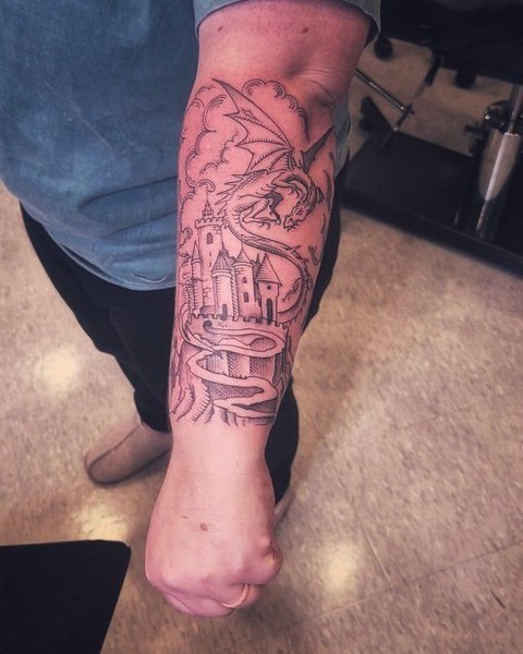 Ink and Dagger Tattoo