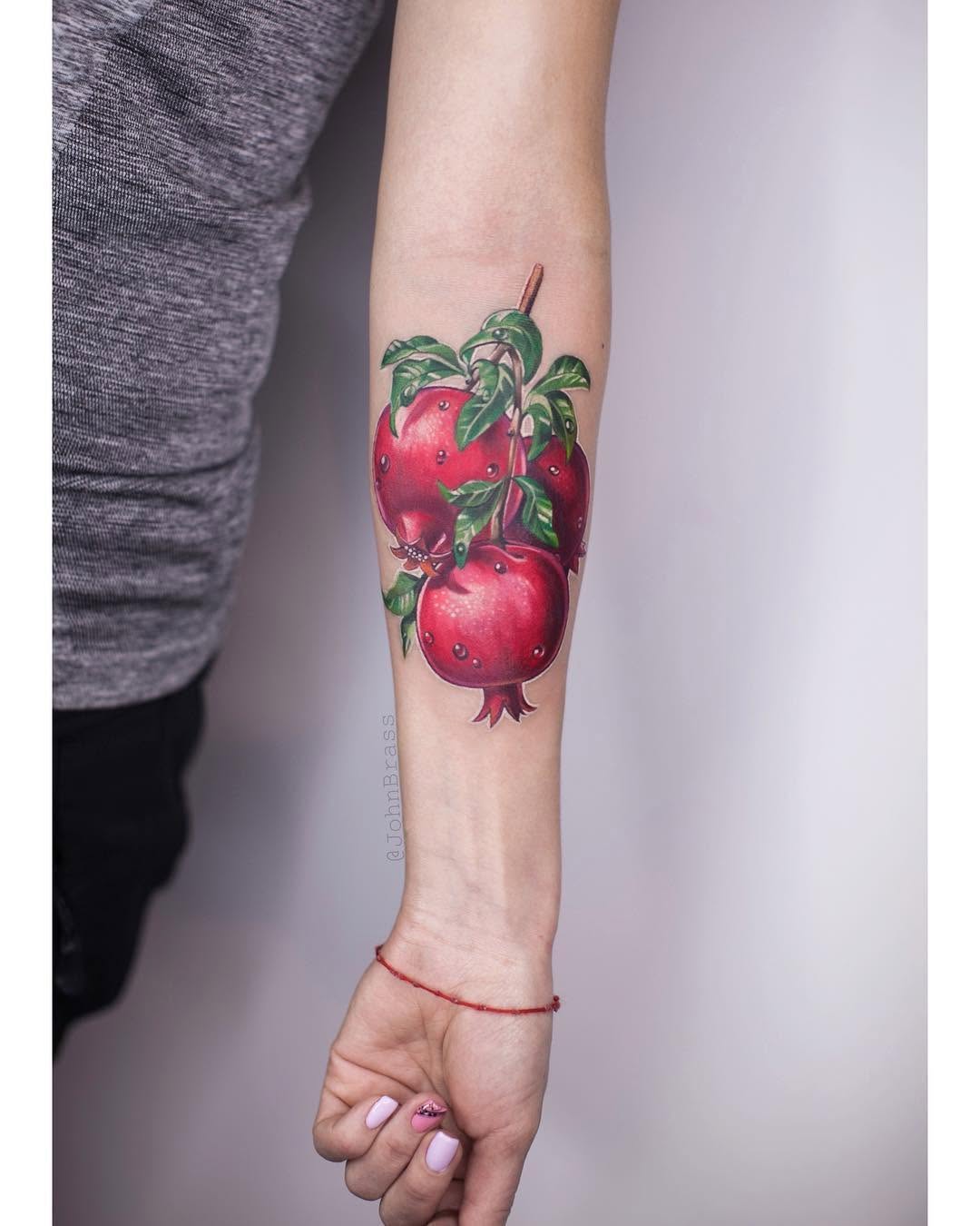 Flower, 사과, 과일, 석류, 딸기