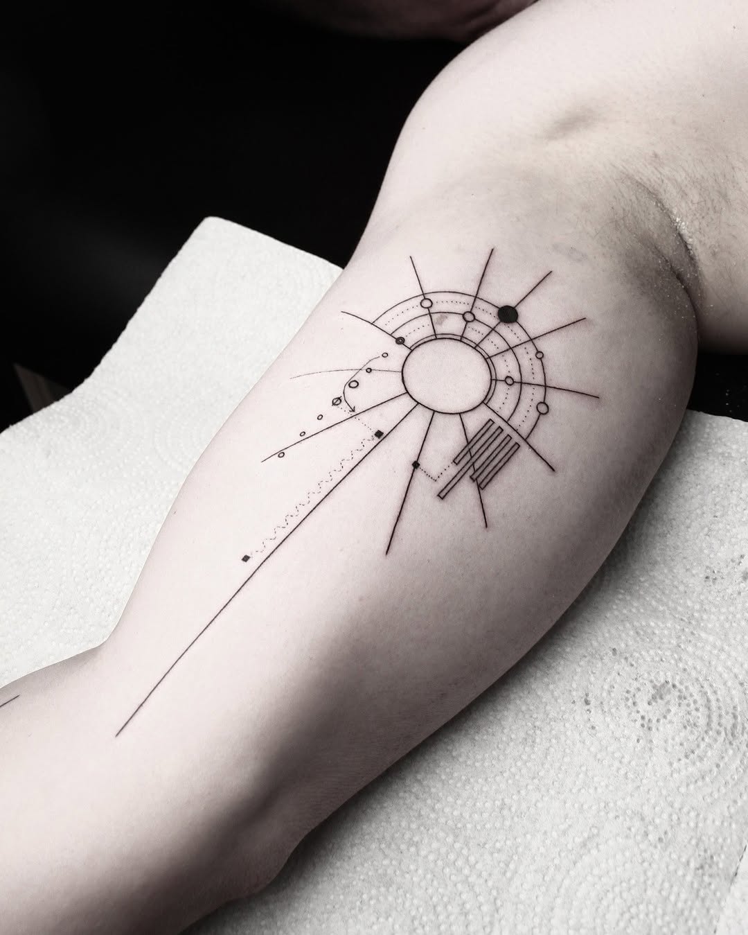 Nature, Geometric, 태양, 나침반, 바늘, 운명
