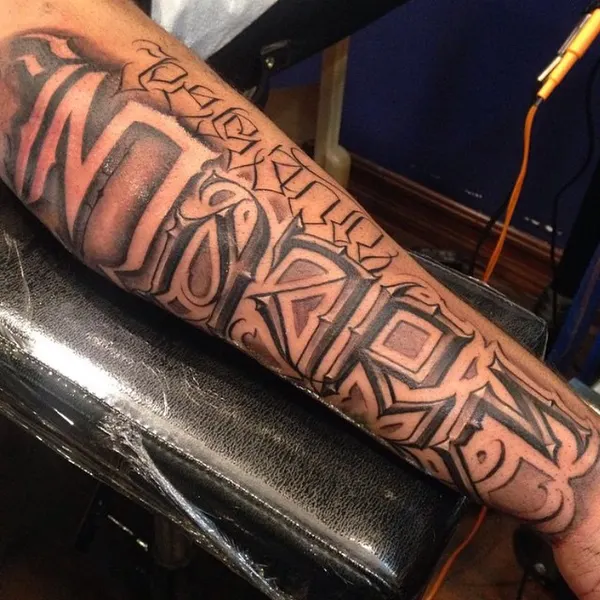 Lettering