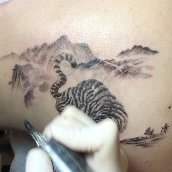 Tiger, 고슴도치, 일본 호랑이