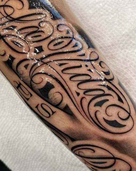 Lettering, 아랍어 레터링