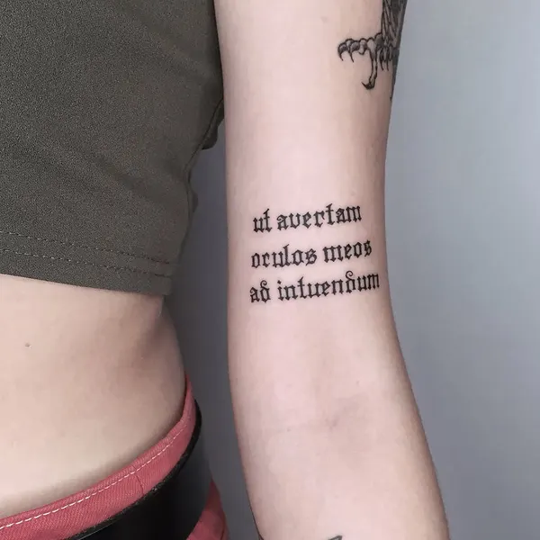 Lettering, 시