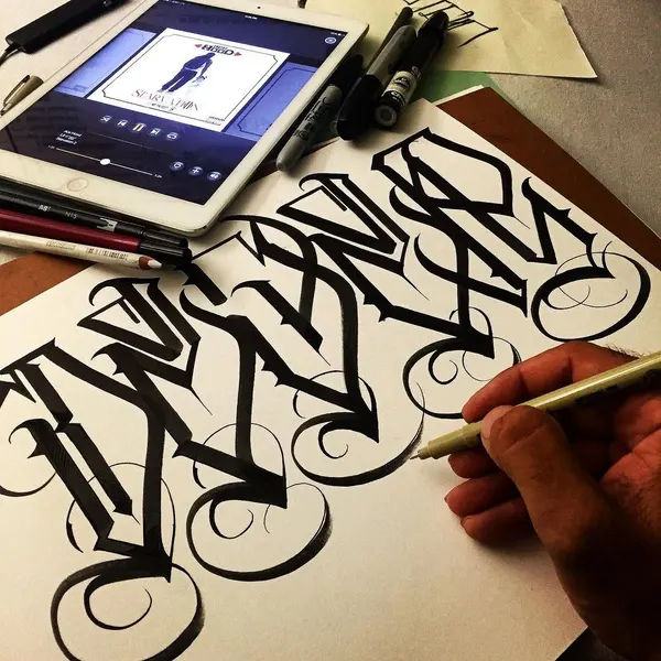 Lettering