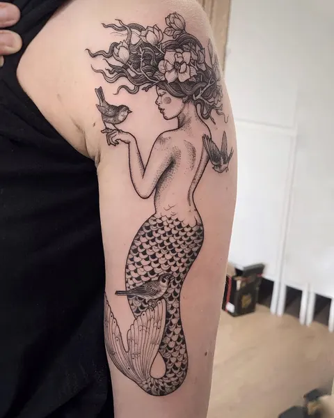 Flower, Rose, 인어