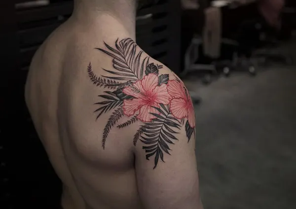 Flower, 히비스커스, 산호, 오너멘탈