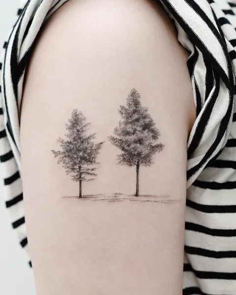 Nature, 숲, 나무, 소나무