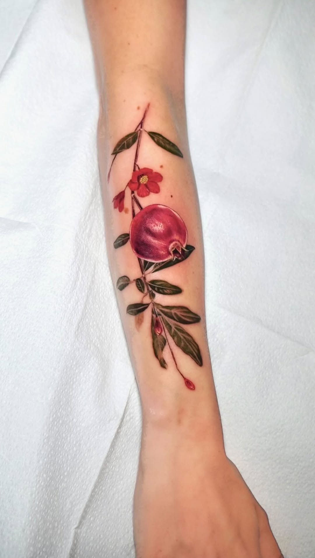 Flower, 석류, 사과, 과일, Rose