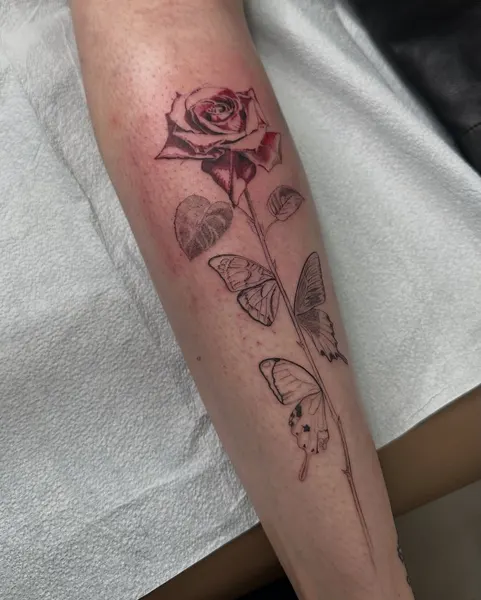 Flower, Animal, Nature, Rose