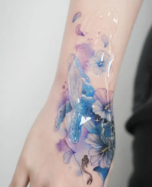 Flower, 붓
