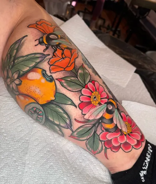 Flower, Rose, Animal