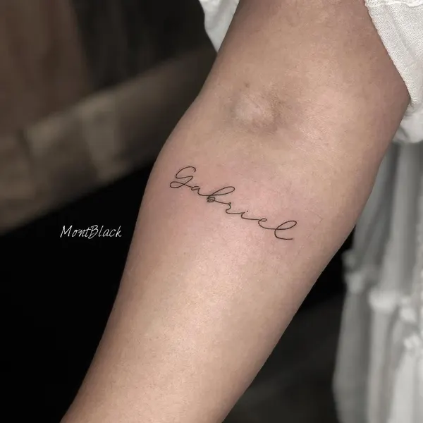 Lettering, 이름