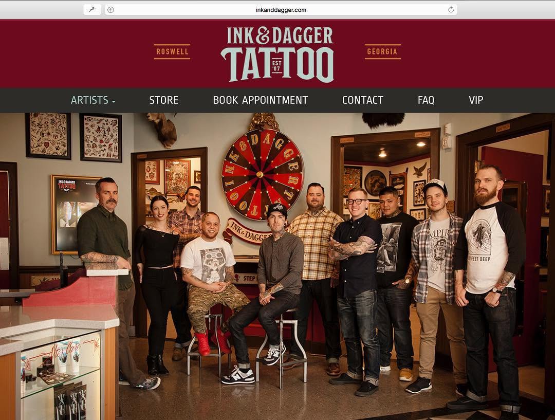 Ink and Dagger Tattoo