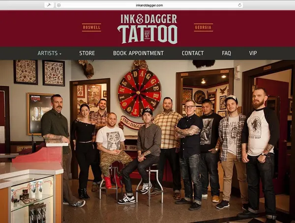 Ink and Dagger Tattoo