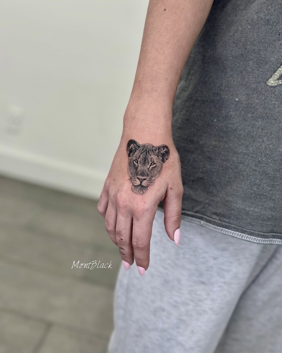 Tiger, 표범, 팬서, 발자국