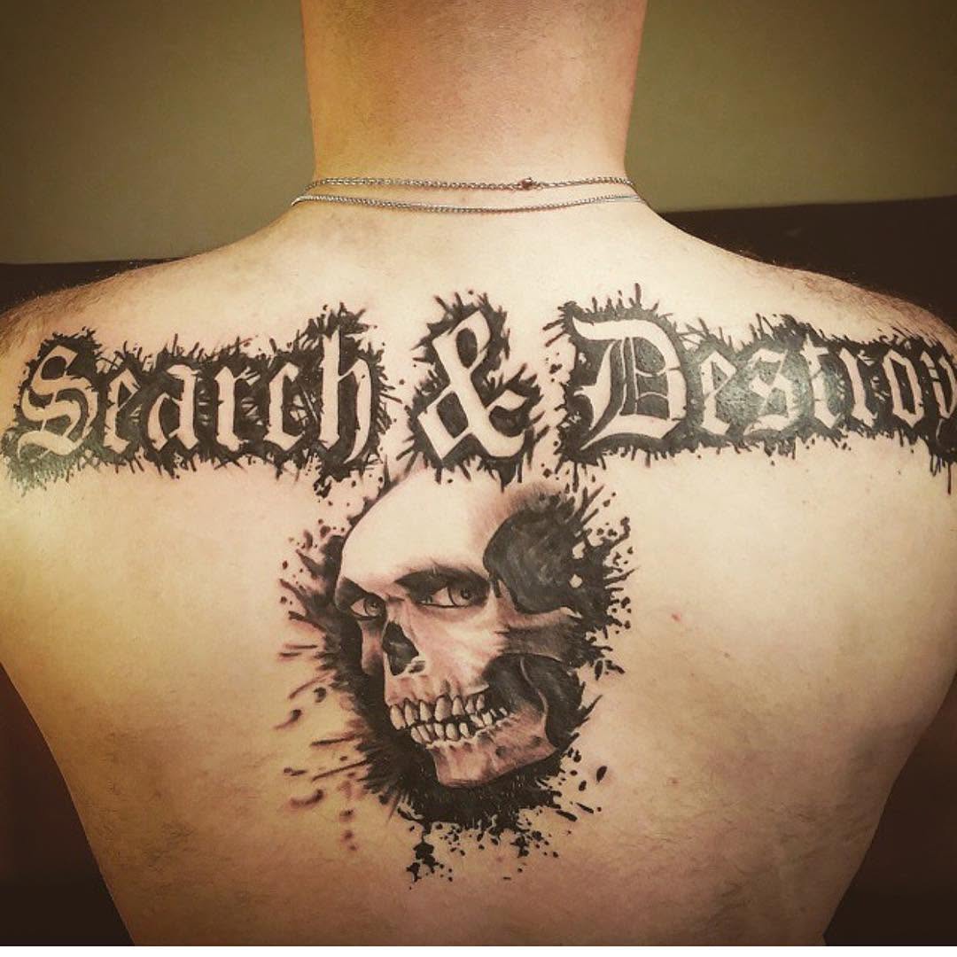 Game Face Tattoo