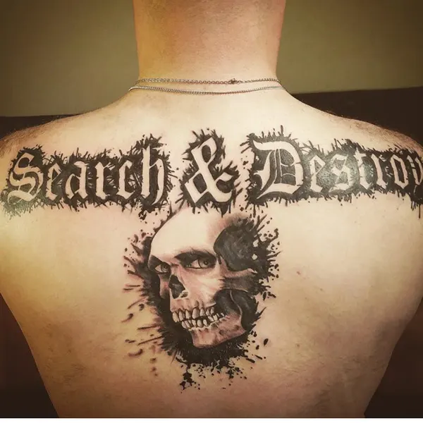 Game Face Tattoo