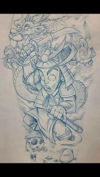 900+ ý tưởng hay nhất về Samurai tattoo trong 2026