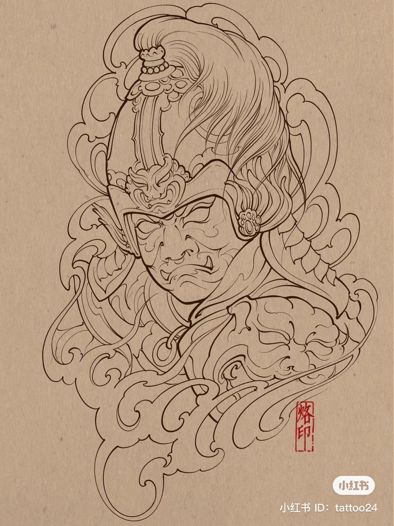 900+ ý tưởng hay nhất về Samurai tattoo trong 2026