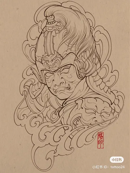 900+ ý tưởng hay nhất về Samurai tattoo trong 2026